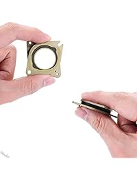Houkr   amortiguador de motor paso a paso NEMA 17 de acero y amortiguador de vibración de goma con tornillo M3 para crealidad CR 10, impresora 3D 10S, enrutador CNC (3 unidades)