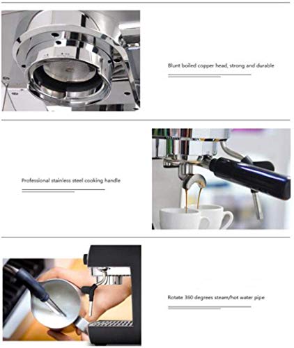 XHCP Kaffeemaschine Pumpendruck-Kaffeemaschine Halbautomatische Kaffeemaschine für das Home Office Cafe Restaurant – Bild 5