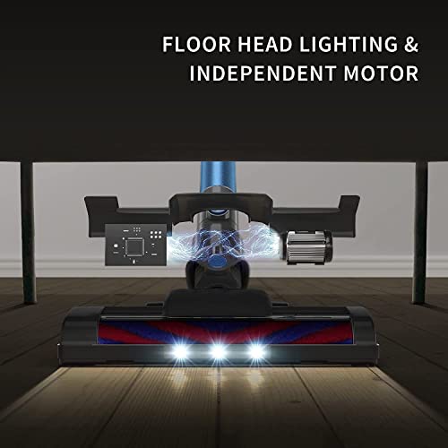 NEQUARE Cordless Vacuum Cleaner, 18KPa Powerful Suction 35 Mins Runtime