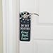Graphics and More Do Not Disturb Come Back Later Plastic Door Knob Hanger Sign