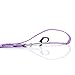 SALO Durable Nylon Dog Leash 16 Feet Long, Walking Training Dog Leashes Medium Large Dogs, 1 Inch Wide (Purple)