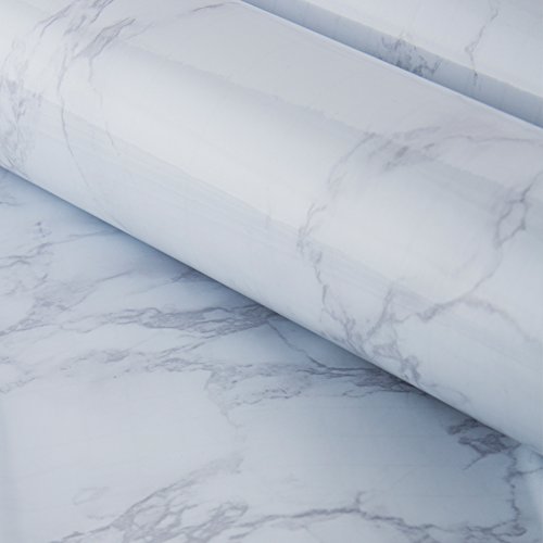 image for Beautyhero Marble Contact Paper, Peel and Stick Film Countertop Furnit