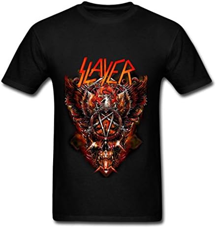 Slayer Fan Logo Printed T-Shirt for Man XXXL