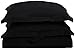 Nestl Black Duvet Cover Full Size - Soft Double Brushed Full Size Duvet Cover Set, 3 Piece, with Button Closure, 1 Duvet Cover 80x90 inches and 2 Pillow Shams