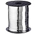 Holiday Ribbon for Craft Silver Curling Ribbon Metallic Ribbons Shiny & Sparkling Crafts Large 500 Yard Thin New Year Party Celebration Decoration