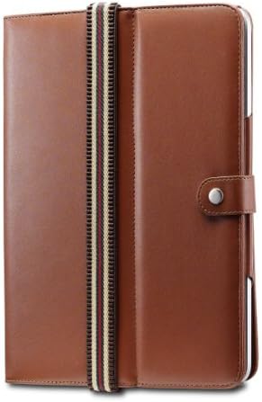 Ctcstore Leather Flip Book Jacket/Folio for Apple iPad 3G tablet/Wifi model 16GB, 32GB, 64GB (fits 9.7" display of the iPad) - Brown