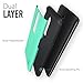 OnePlus 6 Case, TUDIA Slim-Fit Heavy Duty [Merge] Extreme Protection/Rugged but Slim Dual Layer Case for OnePlus 6 (Mint)