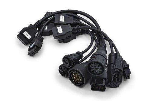 Kit 8 Cavi Adattatori OBD2 Per Diagnosi Auto – Set Completo Per Strumenti Delphi, PSA, Mercedes, Etc. – Plug And Play, PVC Resistente - 4
