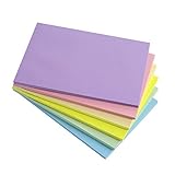 Sticky Notes 4X6 in Pastel Post Stickies It Super
