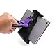 Aduro U-Grip Tablet Stand Holder [Easy-Grip] Adjustable Multi-Angle Universal Desk Mount for iPad & All Tablets (Purple)