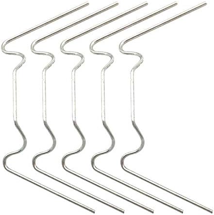 KINGLAKE 100 Pcs Greenhouse Glass W Clips, Stainless Steel - Image 3
