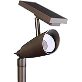Feit Electric OneSync Bronze Solar Powered/Remote 100 W LED Spotlight 1 pk