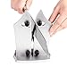 Knife Sharpener,Bavarian Edge Knife Sharpener As Seen on TV Kitchen Knife Sharpener Blade Sharpener Chef Knife Sharpener (Sliver)