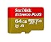 SanDisk Extreme PLUS 64GB microSDXC UHS-I Card - SDSQXBG-064G-GN6MA