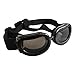 Namsan Dog Goggles for Small Dogs, UV Dog Sunglasses Small Breed, Windproof Dustproof Doggie Glasses, Outdoor Doggy Eyewear, Adjustable, Black