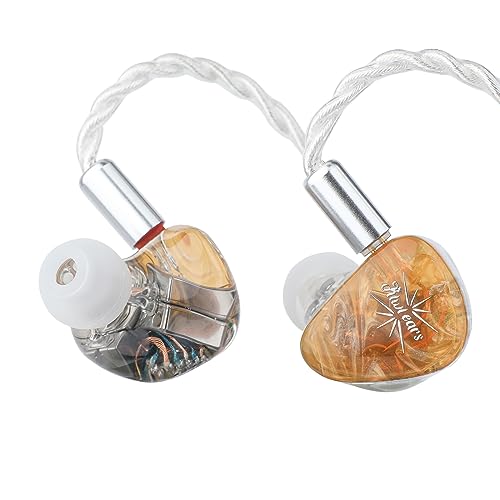 LINSOUL Kiwi Ears Orchestra Lite Performance Custom 8BA In-Ear Monitor IEM mit Abnehmbarem 4-adrigem 7N Sauerstofffreiem Kupfer OFC Kabel, Handgeferti