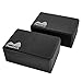 REEHUT (2-PC Yoga Blocks, 9″x6″x4″ – High Density EVA Foam Blocks to Support and Deepen Poses, Improve Strength and Aid Balance and Flexibility – Lightweight, Odor Resistant(Black)thumb 3