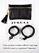 Women Small Faux Leather Handbag Stylish Waist Bag Travel Phone Pouch Security Wallet Black