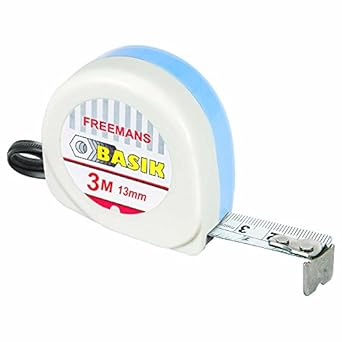 Freemans BKC313 Basik 3 m:13 mm Measuring Tape