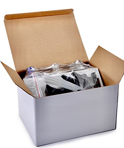 Vivaplex, 3, Large, 16 oz, Empty, Assorted Colors, Glass Spray Bottles with Black Trigger Sprayer