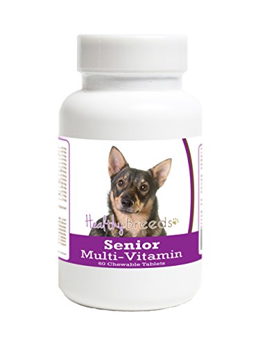 Healthy Breeds Swedish Vallhund Senior Dog Multivitamin Tablets 60 Count