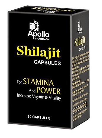 Shilajit Capsules (Asphaltum Extract Powder) - Increase Vigor and Vitality - 500 Mg 30 Vegetarian Capsules - Apollo Pharmacy (1 Bottle - 30 Veg Capsules) Shilajit Capsules (Asphaltum Extract Powder) - Increase Vigor and Vitality - 500 Mg 30 Vegetarian Capsules - Apollo Pharmacy (1 Bottle - 30 Veg Capsules)