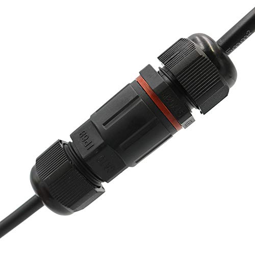 Gobesty Kabelverbinder Wasserdicht IP68, Verteilerdose Außen Erdkabel Abzweigdose 3-polig, Ø3-12 mm Kabeldurchmesser… – Bild 6