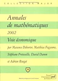 Annales de mathématiques, 2002
