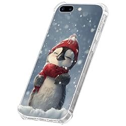 CARLOCA Compatible with iPhone 8 Plus Case,Clear
