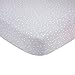 Carter's Grey Star Print Cotton Sateen Crib Sheet - 52