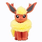 Pokémon Center Original Plush Doll Sitting Trick Pose Flareon