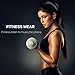 Chamfind Bluetooth Headphones, Wireless Earbuds Bluetooth V4.2 Stereo Earphones, IPX5 Waterproof Sports Neckband Headset, With Mic Bass Noise Reducing for Gym Running(Red) - Fozento