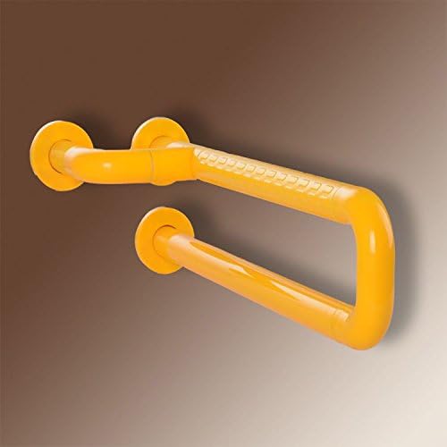 FHLYCF The elderly, handicapped, pregnant women, bathroom handrails, stainless steel safety anti-skid suction cup, bathroom shower, grab bar, barrier free rack, 45cm,B