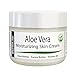 Organic Aloe Vera Lotion for Face - Facial Moisturizing for Dry Skin - Treatment for Psoriasis and Eczema - Non-greasy and Fast Absorbing - 8oz