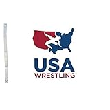 SUPER USA Wrestling Flag Logo For Wrestling Season 3*5 Foot