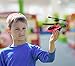 Perfect Life Ideas World's Smallest Remote Control Helicopter Miniature Indoor Flying LED Micro Nano Mini RC Helicopter Toy Whirlybird Chopper Copter Gyro Drone Airplane for Kids - Colors Vary