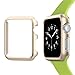 Apple Watch Case 38mm, Imymax Hard Lightweight Aluminum Plated Protective Bumper Shell Cover Cases for Apple iWatch Sport / Edition - Gold