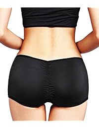 Calzoncillos acolchados para mujer, para mejorar la cadera, moldeadores, sin costuras