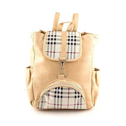 regalia cream color designer backpack for women and girls