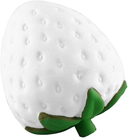 Catty Kelly Work release Stress Relieve Stress Novel Toy Decompression Strawberries(White)