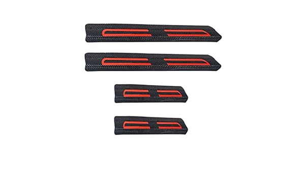 Amazoncom Maiqiken 3d Carbon Fiber Car Door Plate Door