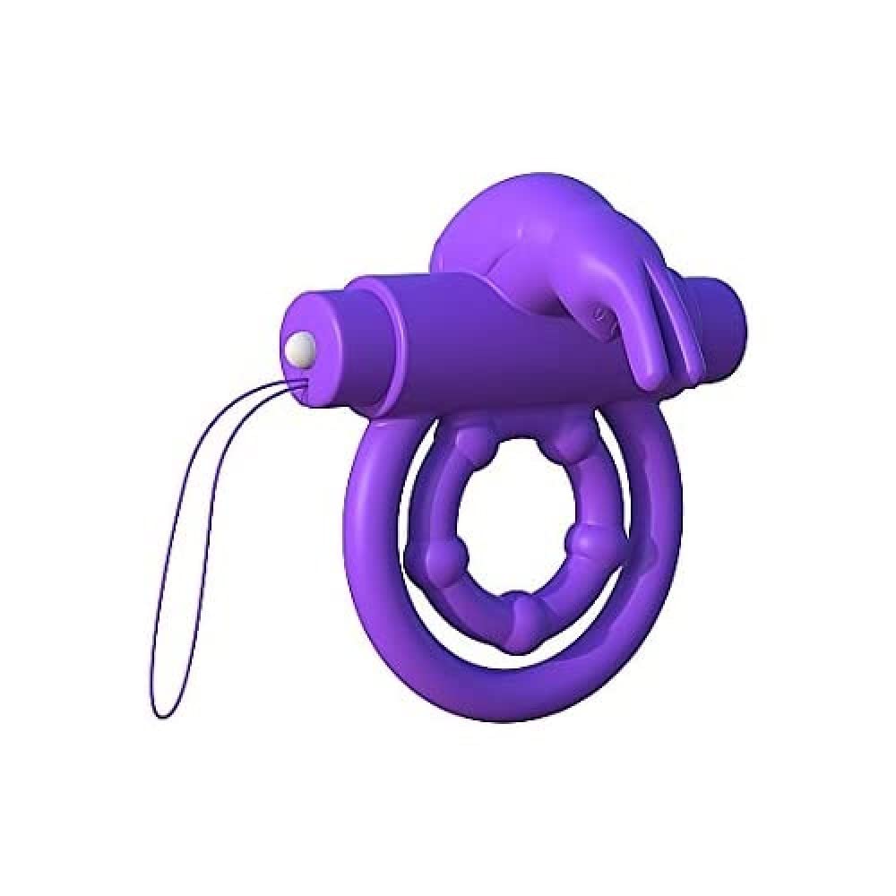 Pipedream Fantasy C-Ringz Remote Control Rabbit Ring, Purple