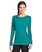 Under Armour Womens UA Cozy Waffle L/S Tee Aqueduct LG (US 12-14)