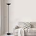 Floor Lamp - Torchiere Floor Lamp, 24W Dimmable Floor Lamp, 2160 Lumens, 3000K Warm White, Energy-saving, Metal Material, LED Floor lamp for Living Room, Standing Lamps for Bedrooms, Reading & Office