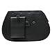 Nomad USA Extra-Large Universal Reinforced Armor Synthetic Black Leather Throw Over Motorcycle Saddlebags (Studded)