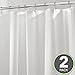 mDesign Waterproof, PEVA Shower Curtain Liner for Bathroom Shower and Tub - No Odor- 3 Gauge, 72
