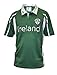 Ireland Mesh Performance Rugby Jersey Green & White, Large