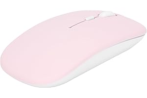SUNGOOYUE Wireless Mouse, Mute Ultra Thin Portable Smart with Adjustable 3 Level DPI 800 1200 1600, for Computer Office Gamin