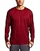 ASICS Men's Circuit 7 Warm-Up Long Sleeve Shirt (Cardinal, Large)