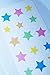 Non-Slip Bath Mat for Baby / Toddler / Children (Colorful Stars, Safe, Eco-Friendly, Anti Microbial)